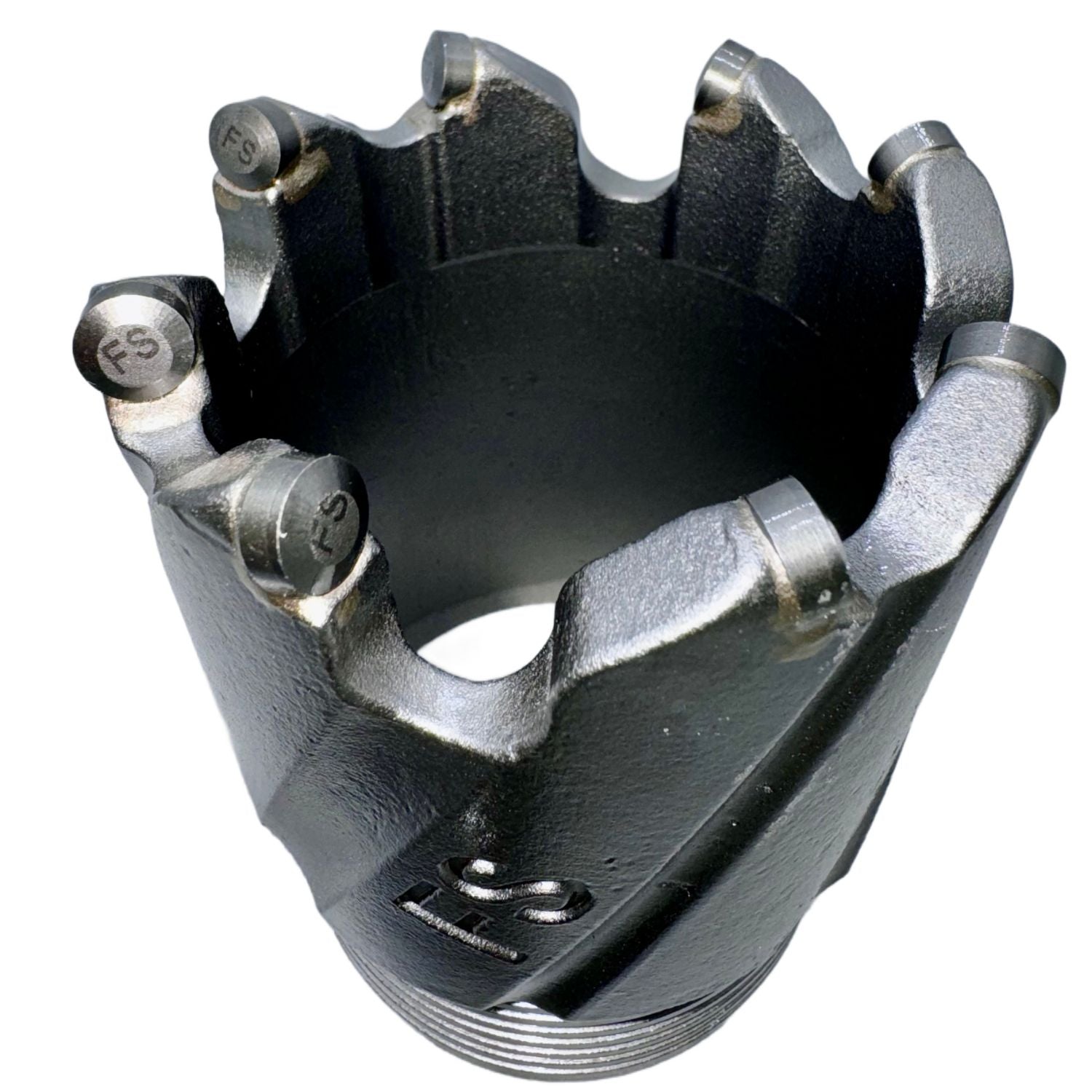 PDC-spiral-core-drill-bit-used-for-hard-granite_-quartzite_granodiorite_and-other-high-hardness-bedrock-layers