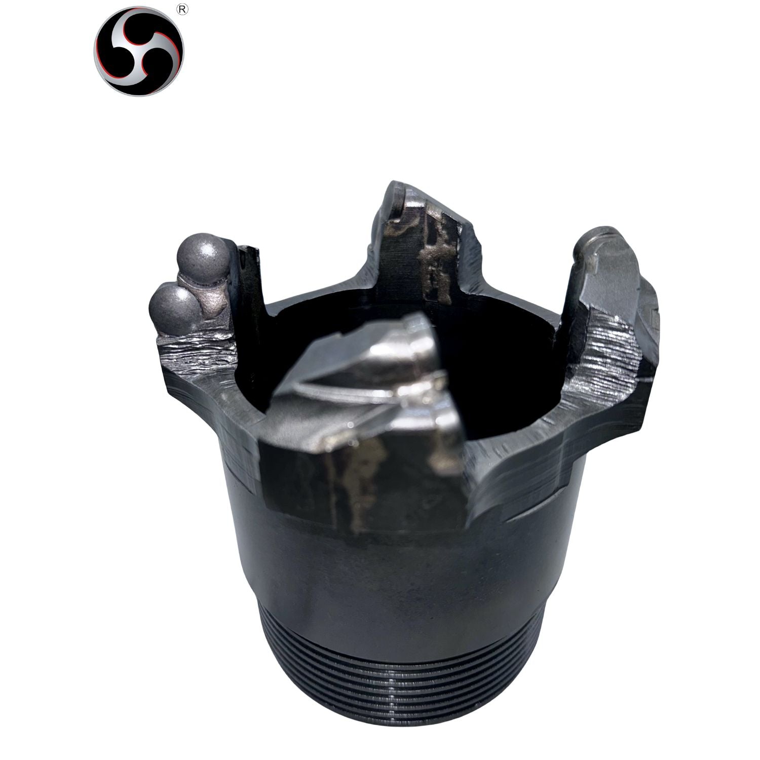 Exploration,-mining,-rock-PDC-core-drill-bits-single-rib-double-rib,-customizable