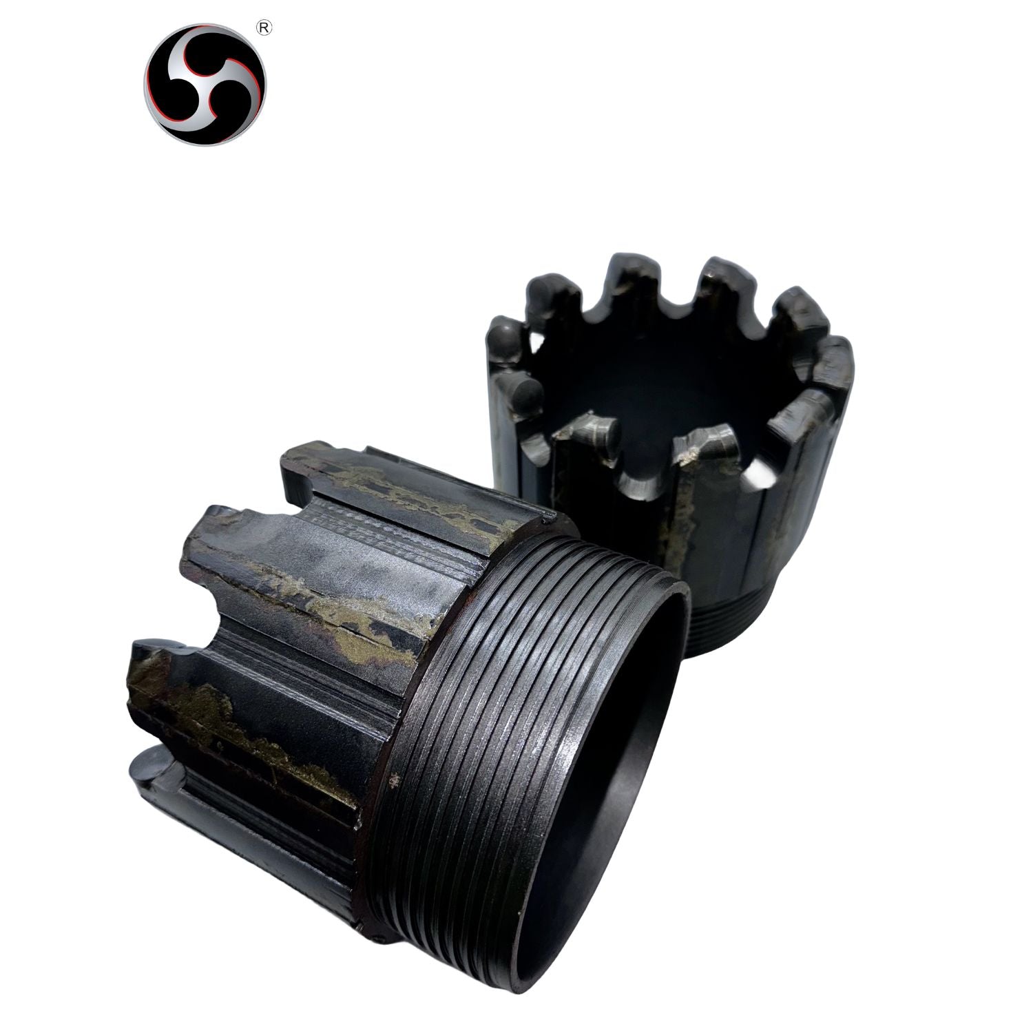 Enhanced-Double-Rib-PDC-Core-Drill-Bit-for-Coal-Mining---Thickened-Ball-Pieces