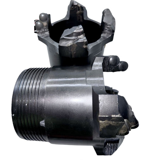Exploration,-mining,-rock-PDC-core-drill-bits-single-rib-double-rib,-customizable