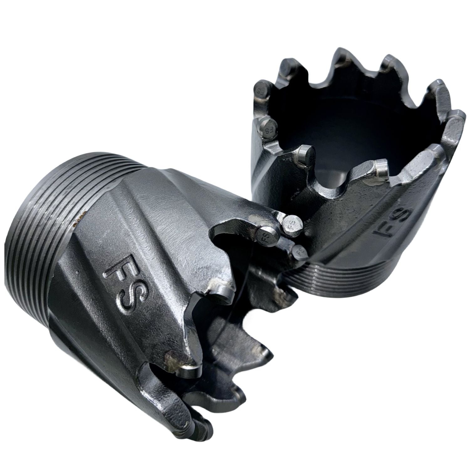 PDC-spiral-core-drill-bit-used-for-hard-granite_-quartzite_granodiorite_and-other-high-hardness-bedrock-layers