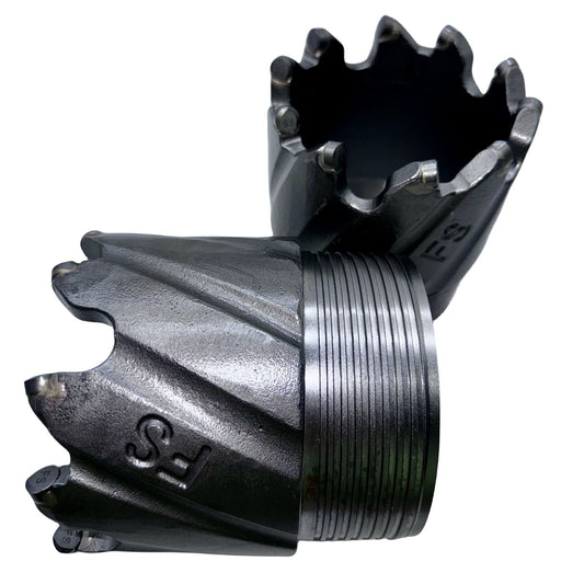PDC-spiral-core-drill-bit-used-for-hard-granite_-quartzite_granodiorite_and-other-high-hardness-bedrock-layers