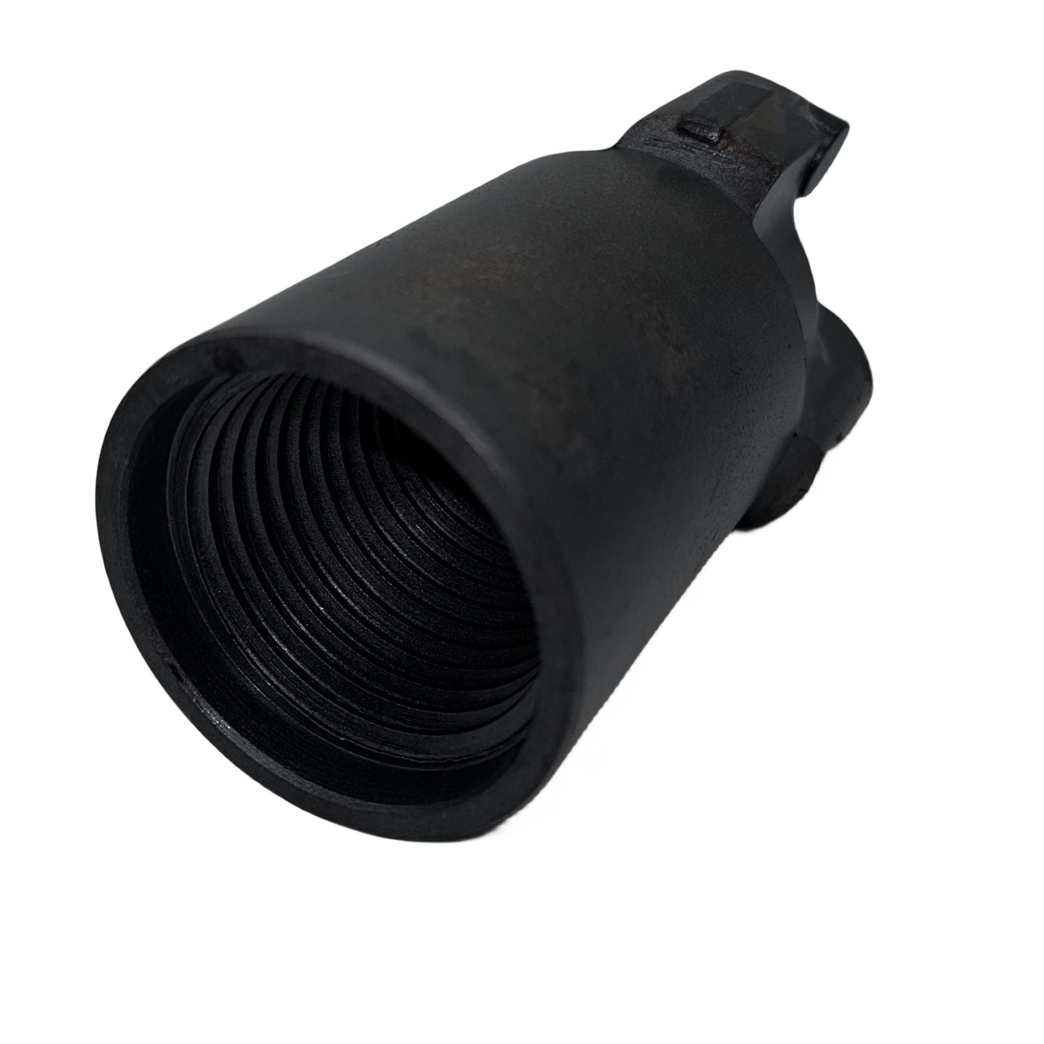 Tri-Wing-Arc-Edge-Coreless-PDC-Drill-Bit-for-Deep-Well-and-Geothermal-Mining-with-Methane-Ventilation-Hole