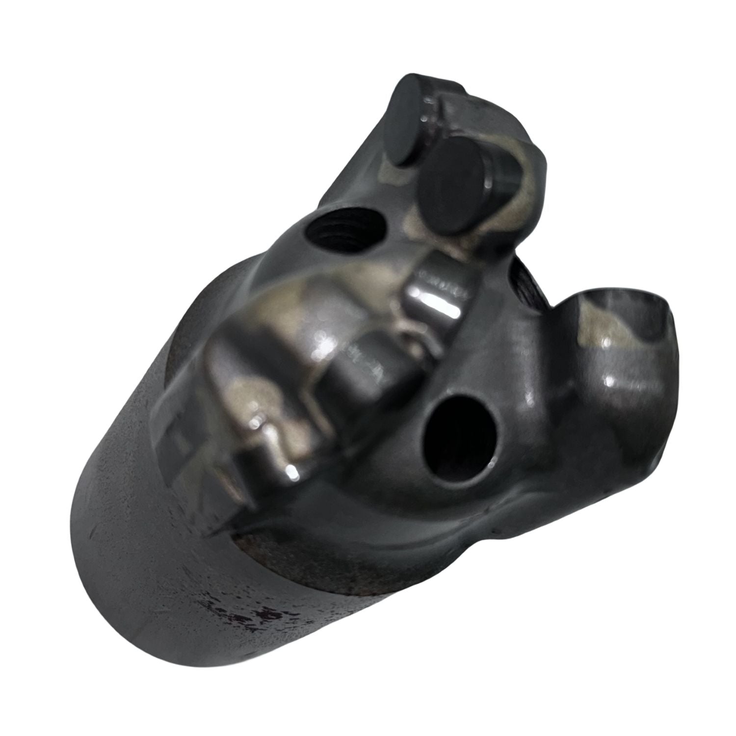 Tri-Wing-Arc-Edge-Coreless-PDC-Drill-Bit-for-Deep-Well-and-Geothermal-Mining-with-Methane-Ventilation-Hole