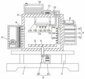 Spraying Device for Drilling Tool Component Processing