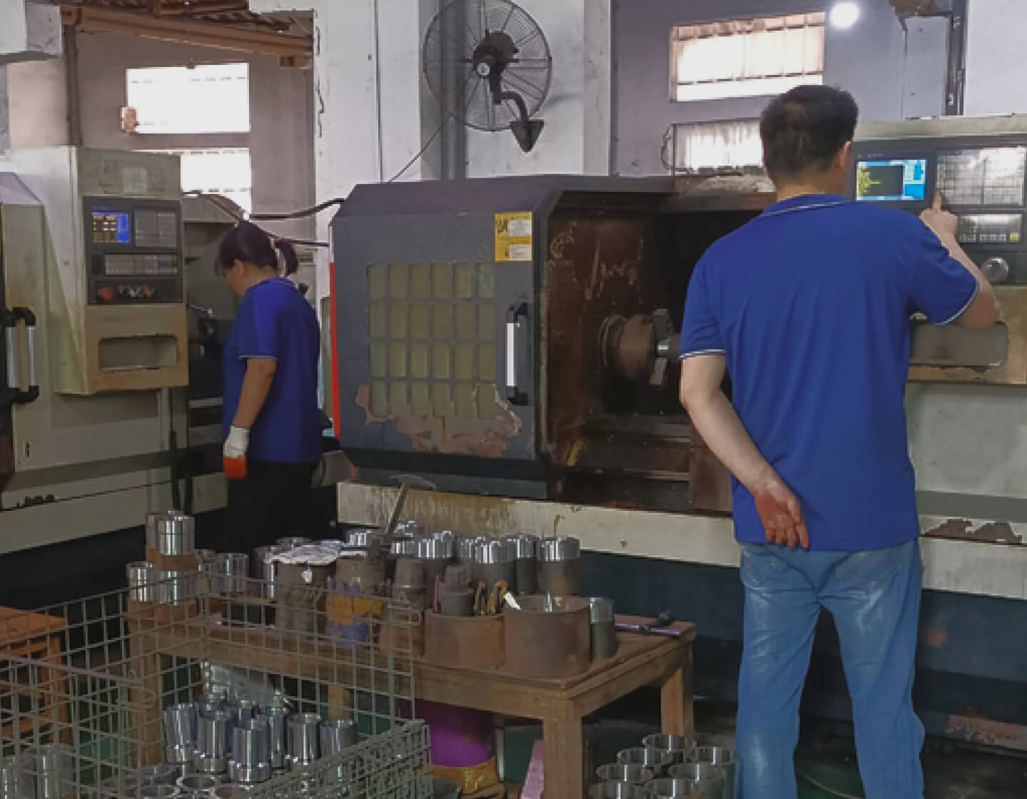 FengSu PDC drill bit manufacturing and quality inspection